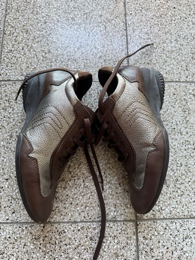 Geox Scarpe Donna Coffee/Gold Tg. 36