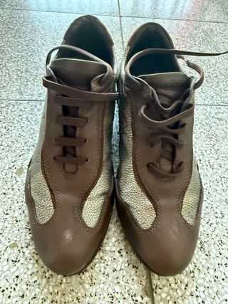 Geox Scarpe Donna Coffee/Gold Tg. 36