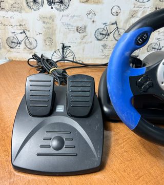 Volante y Pedales Competition Pro V8 (PS2)