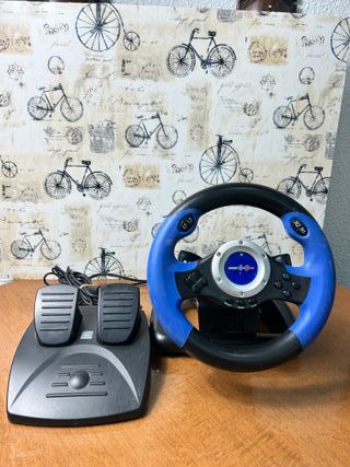 Volante y Pedales Competition Pro V8 (PS2)