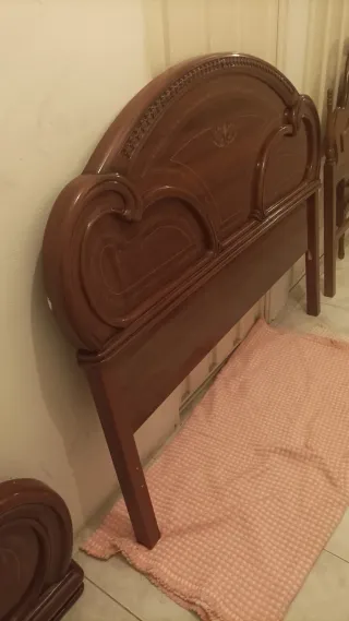 Cabecero y piecero madera 135cm