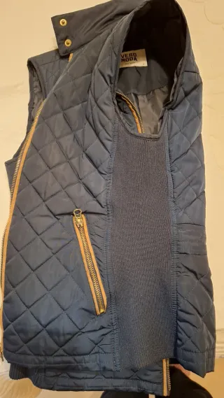 Chaleco Vero Moda Mujer Azul Marino