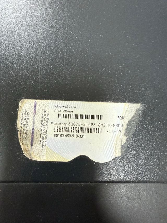 Pack ordenador completo + pantalla BenQ + teclado