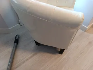 Sillón Vida XL Piel Sintética Beige