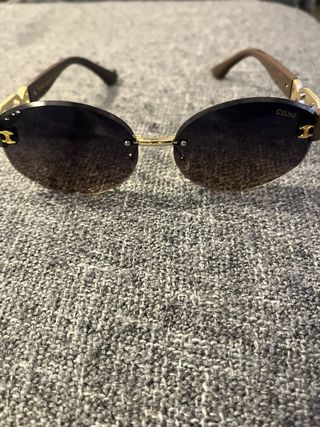 Gafas de sol Celine marrones con lentes degradadas