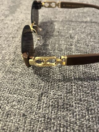 Gafas de sol Celine marrones con lentes degradadas