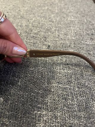 Gafas de sol Celine marrones con lentes degradadas