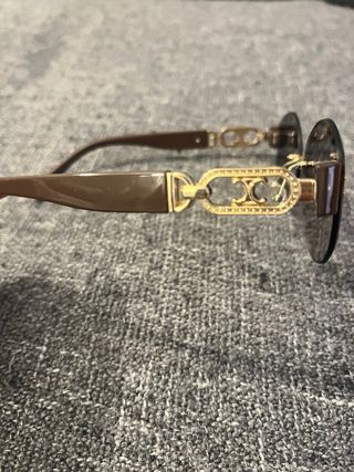 Gafas de sol Celine marrones con lentes degradadas