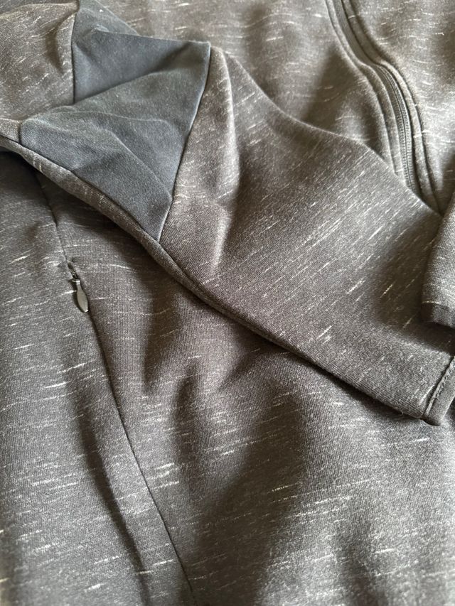 Puma Italia felpa zip grigia L