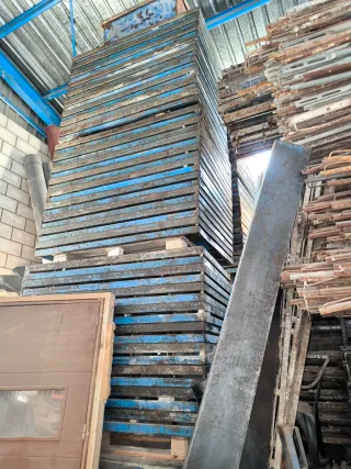 Chapas de encofrar para muros