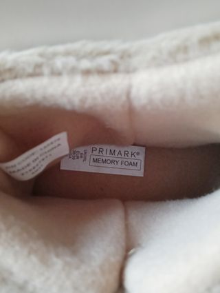 Pantofole invernali beige