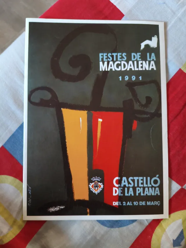 Programa Fiestas Magdalena 1991