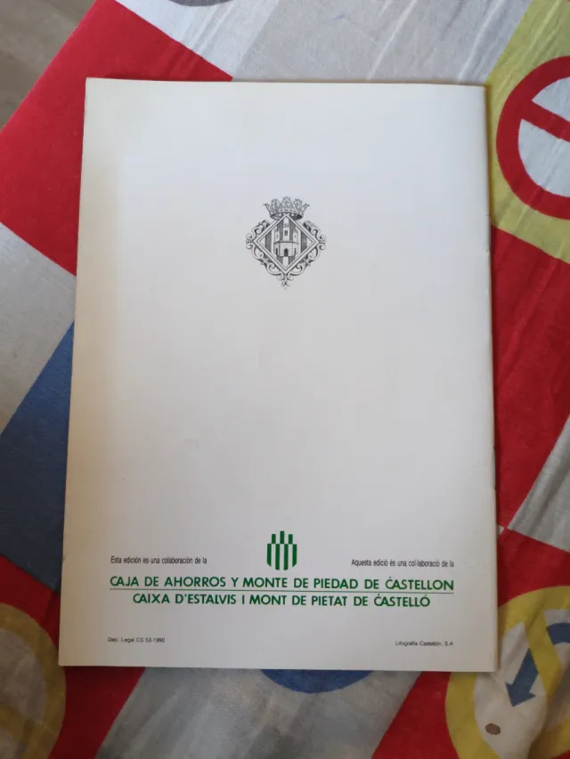 Programa Fiestas Magdalena 1991