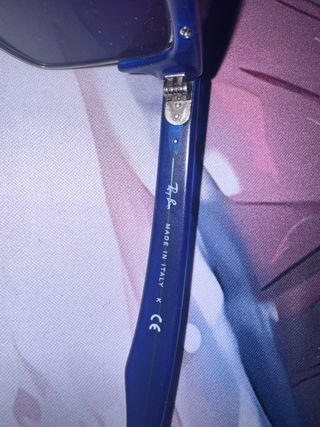 Ray-Ban RB4140 60614A Occhiali da Sole Blu