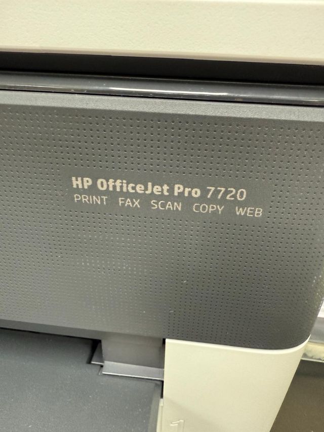 Impresora A3 multifunción HP OfficeJet Pro 7720