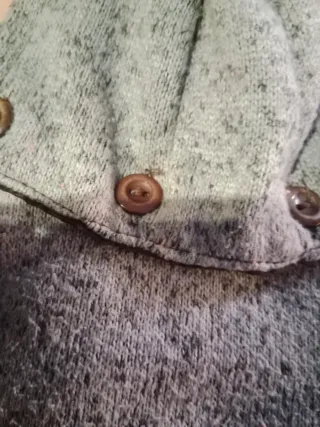 Chaqueta para perro marrón y gris