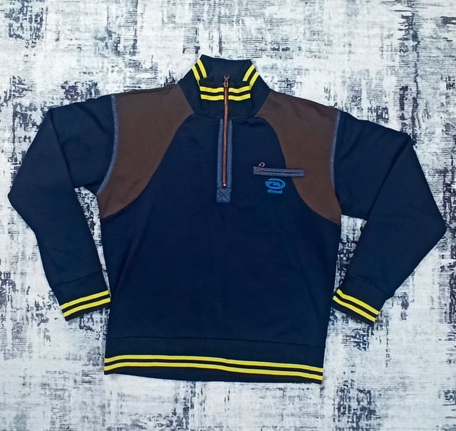 Jersey Vintage Hombre Diesel Azul/Marrón