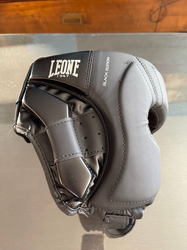Casco Boxeo Leone 1947 Black Edition CS435.