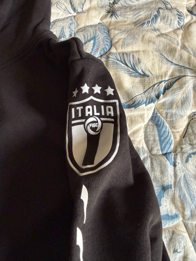 Felpa Puma Italia Nera Taglia M