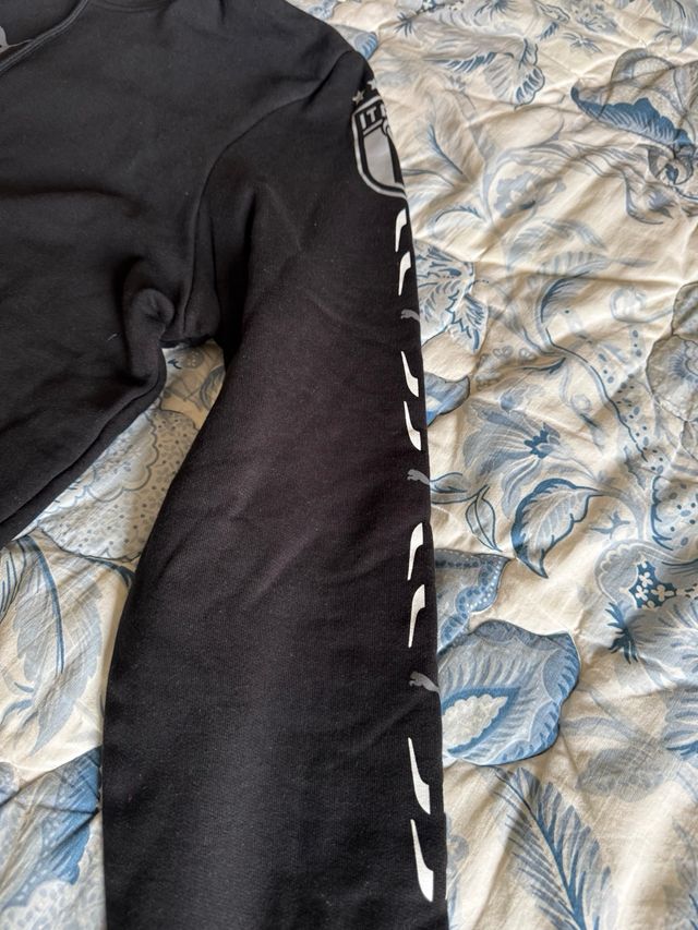 Felpa Puma Italia Nera Taglia M