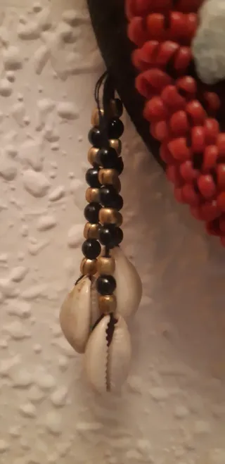 Bolso étnico de cuentas y piedras