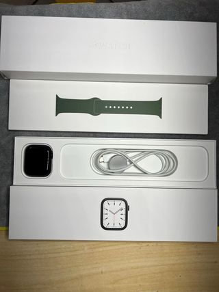 Apple Watch 7 45mm Nero/Verde