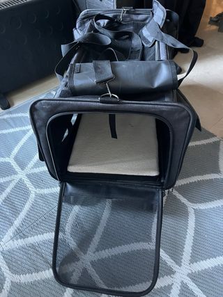 transportin para trenes de perros o para coche