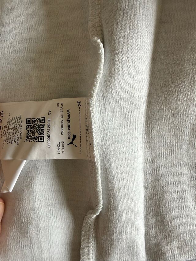 Felpa Puma Italia con zip taglia L