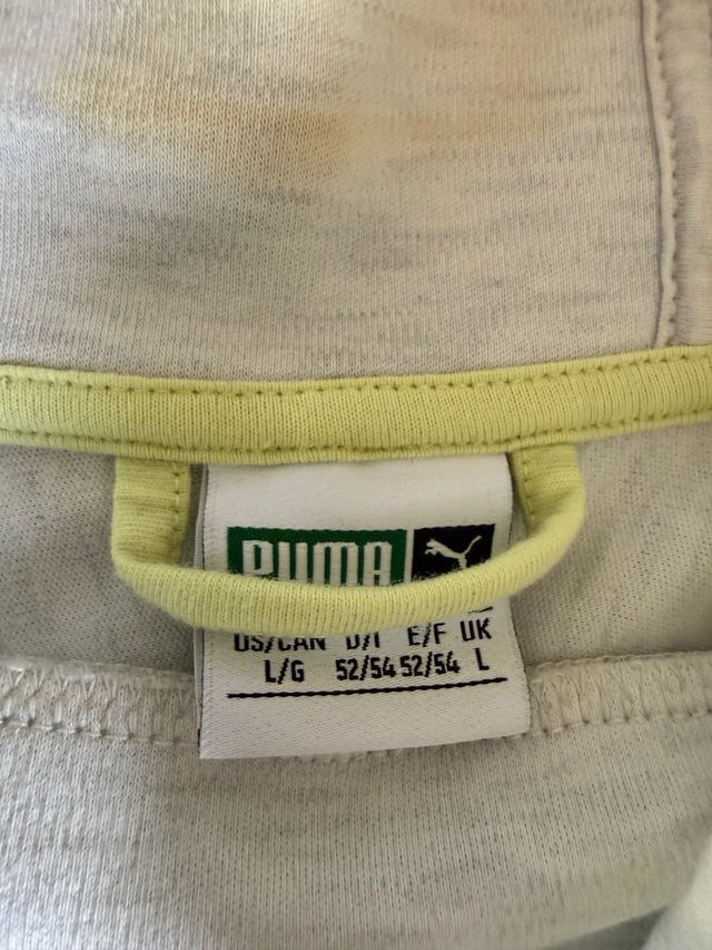 Felpa Puma Italia con zip taglia L