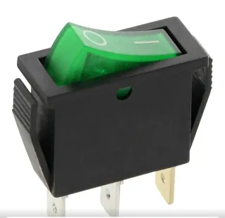 Interruptor Estrecho Verde