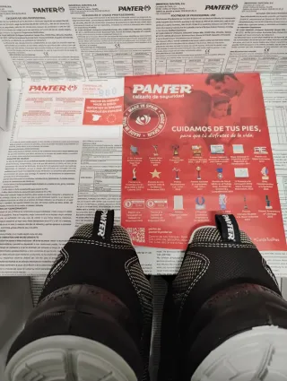 Zapatos de seguridad Panter Talla 36