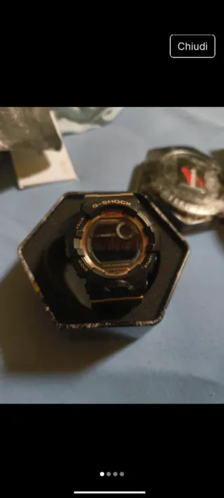 Orologio Casio G-Shock Nero e Oro Rosa