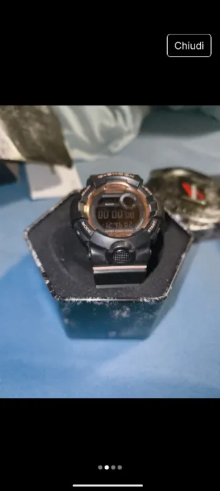 Orologio Casio G-Shock Nero e Oro Rosa