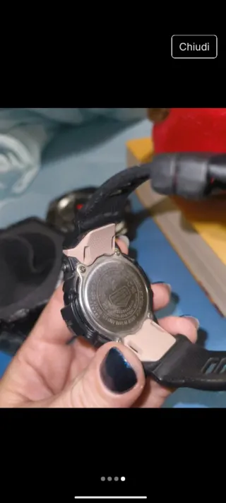 Orologio Casio G-Shock Nero e Oro Rosa