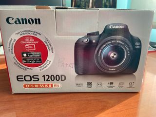 Cámara Canon EOS 1200D + Lente 18-55mm