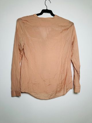 Blusa Zara Nude Talla S