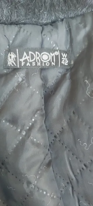 Cappotto Adrom fashion con collo pelliccia