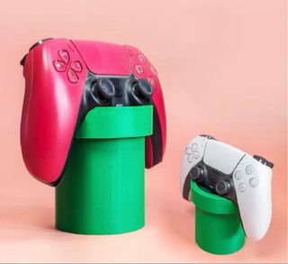 Pack organizador de juegos ps5 y soporte de mandos