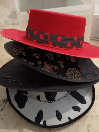 Lote 5 Sombreros Fiesta  disfraz