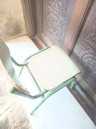 2 Sillas de colegio vintage