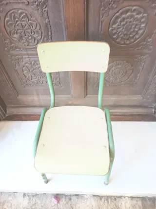 2 Sillas de colegio vintage
