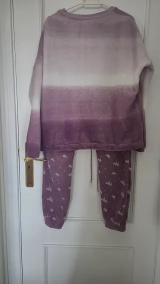 Pijama Snoopy Microfibra Morado