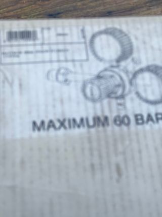 Riduttore Pressione Argon-CO2 Max 60 Bar