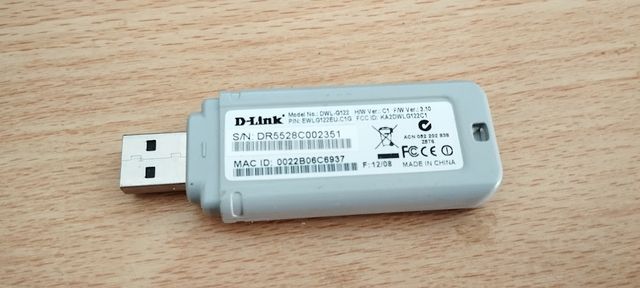 Adaptador WiFi USB D-Link DWL-G122