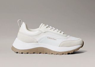 Zapatillas Calvin Klein Beige y Blancas