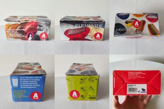 Alessi grattugia “Parmenide”, colore blu, nuova