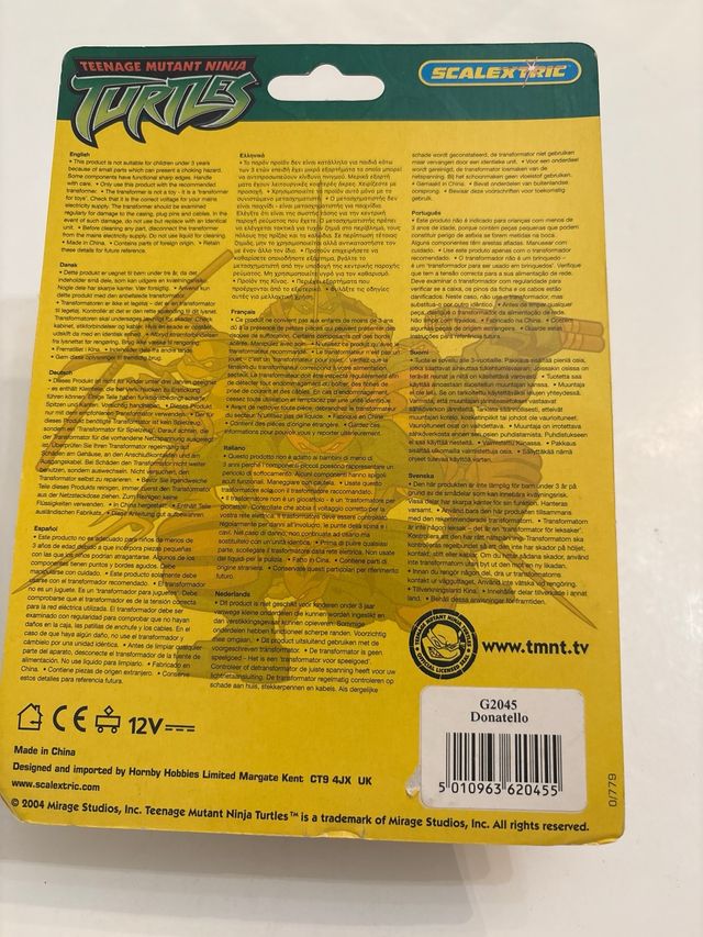 Scalextric Tortugas Ninja Donatello Superslot