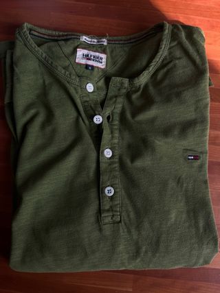 Maglia Tommy Hilfiger verde taglia M
