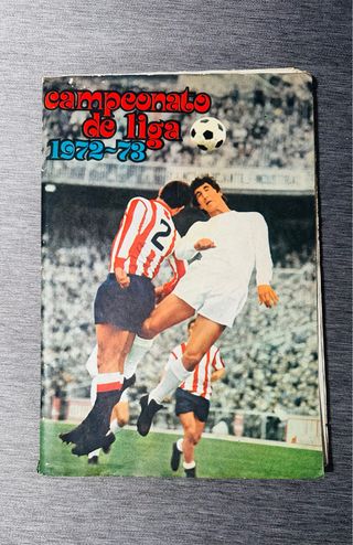 Álbum Campeonato de Liga 72-73. Excelente estado.