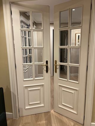 Puertas de interior lacadas en blanco (precio unid